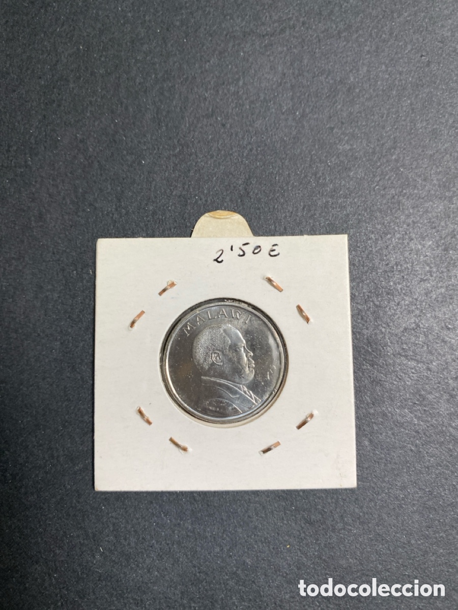 Monedas antiguas de &Aacute;frica: Moneda de Malawi 10 tambala - Foto 2