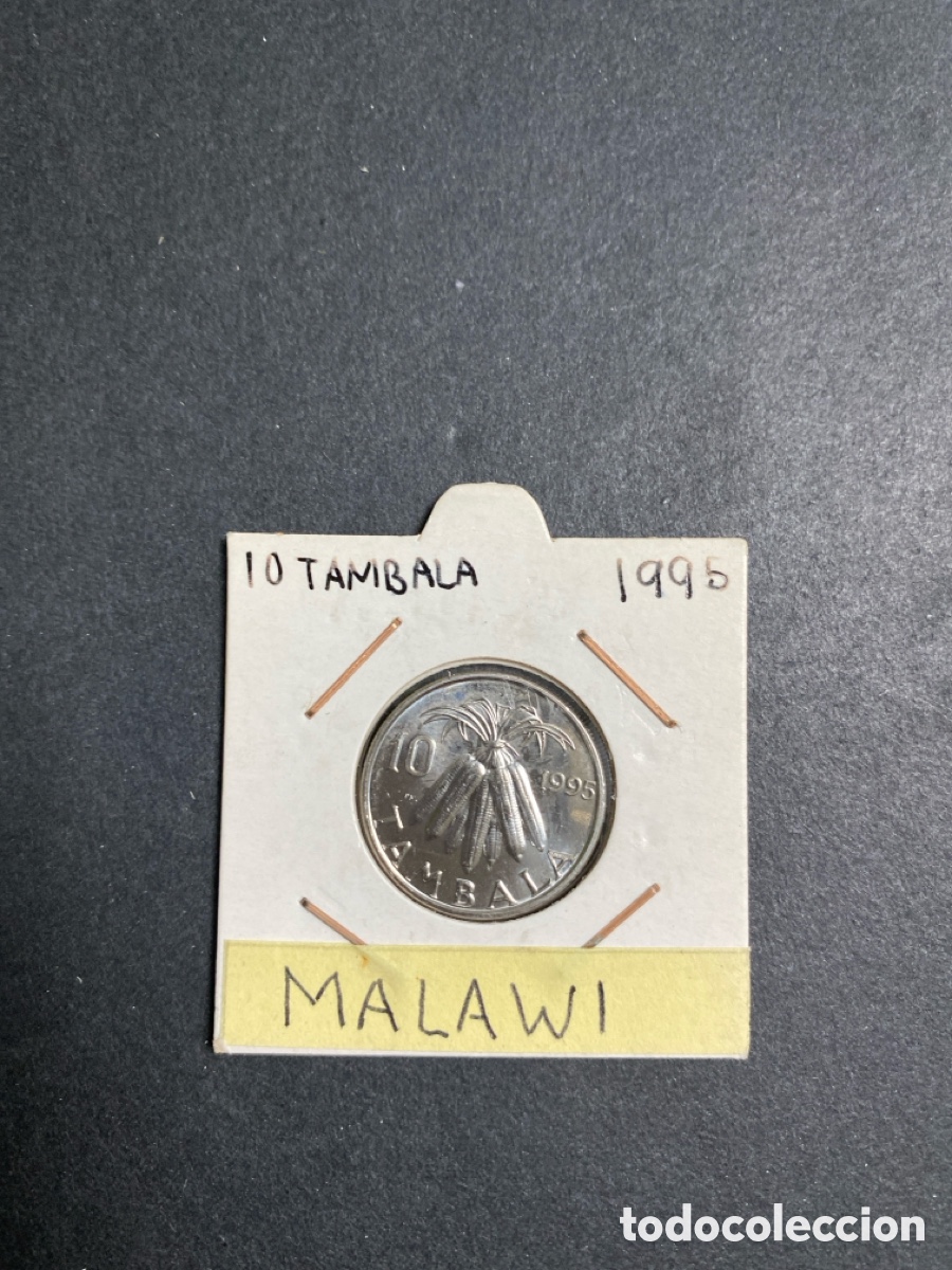 Monedas antiguas de &Aacute;frica: Moneda de Malawi 10 tambala - Foto 1