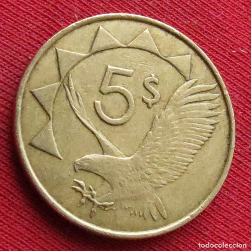 Monedas antiguas de &Aacute;frica: Namibia 5 $ 2012 ,,,, - Foto 1