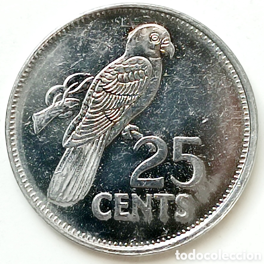 Monedas antiguas de &Aacute;frica: Seychelles, 25 cents de 2003 - Foto 1
