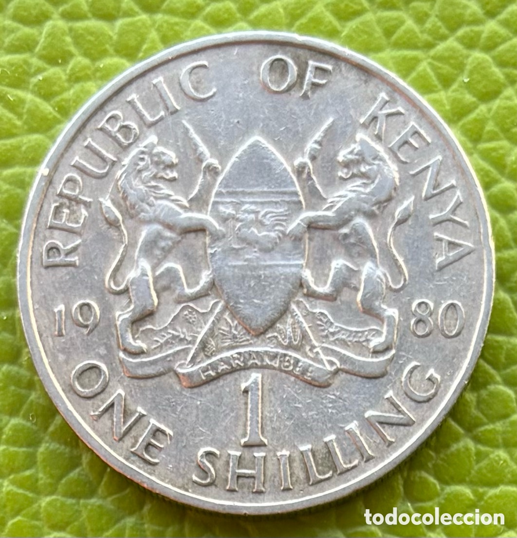 Monedas antiguas de &Aacute;frica: KENYA. UN SHILLING. 1989. DANIEL TOROITICH. - Foto 2
