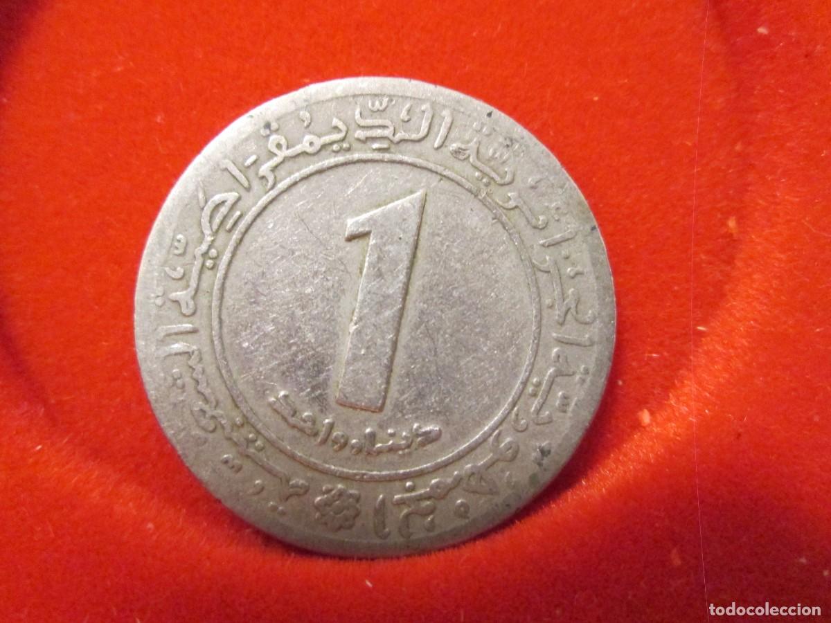 Monedas antiguas de &Aacute;frica: 1 DINAR ARGELIA 1972 - Foto 2