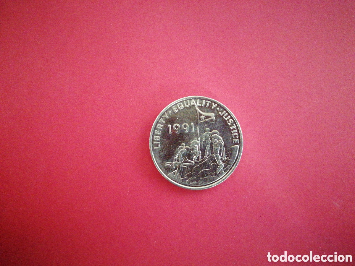 Monedas antiguas de &Aacute;frica: 100 cents de Eritrea 1991 - Foto 2