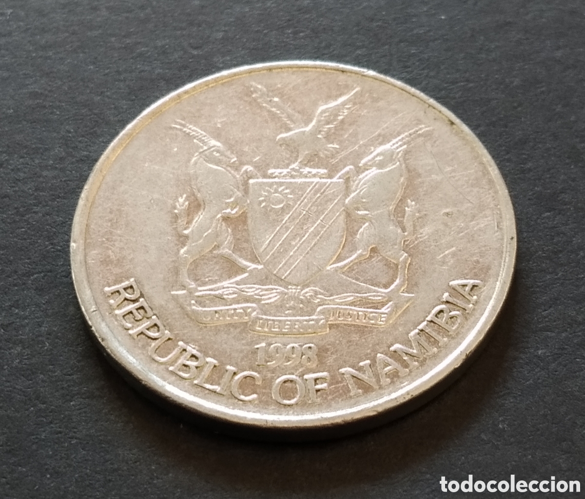 Monedas antiguas de &Aacute;frica: MONEDA - NAMIBIA 10 CENTAVOS 1998 - Foto 4