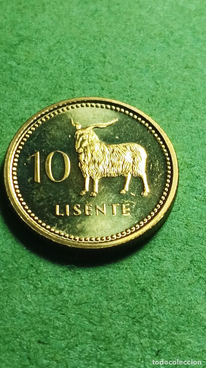 Monedas antiguas de &Aacute;frica: LESOTO - 10 LISENTE 1998 KM63