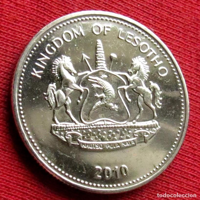 Monedas antiguas de &Aacute;frica: Lesotho 5 maloti 2010 UNC - Foto 2