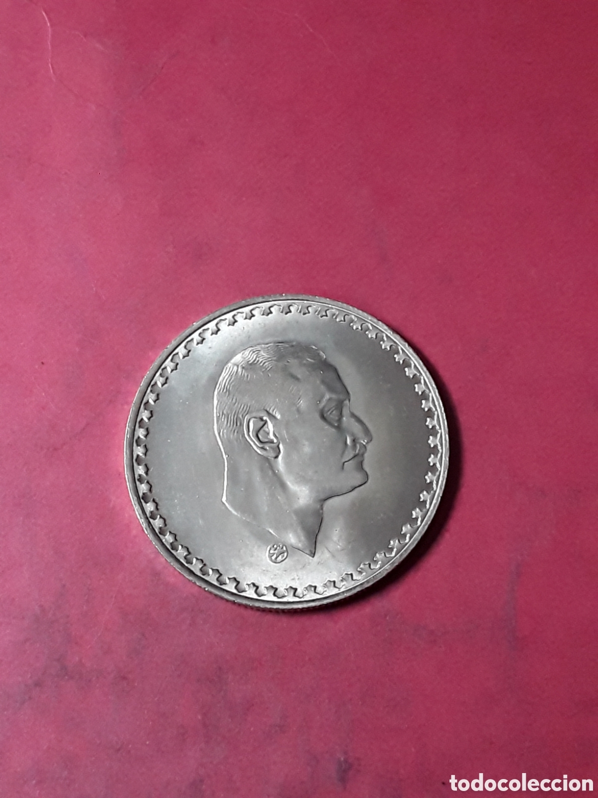 Monedas antiguas de &Aacute;frica: 50 PIASTRAS EGIPTO 1970 PLATA. NUEVA