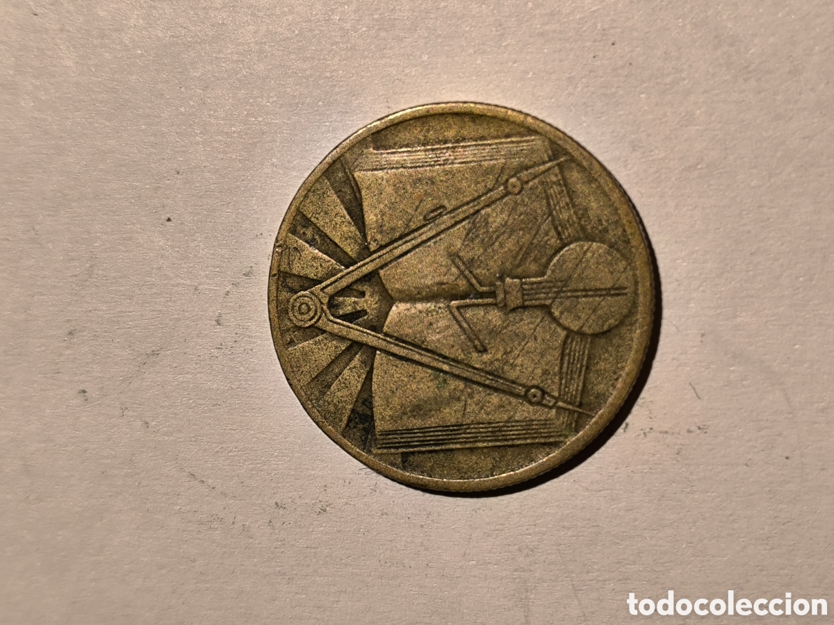 Monedas antiguas de &Aacute;frica: Moneda 50 cms ARGELIA 1973 - Foto 1