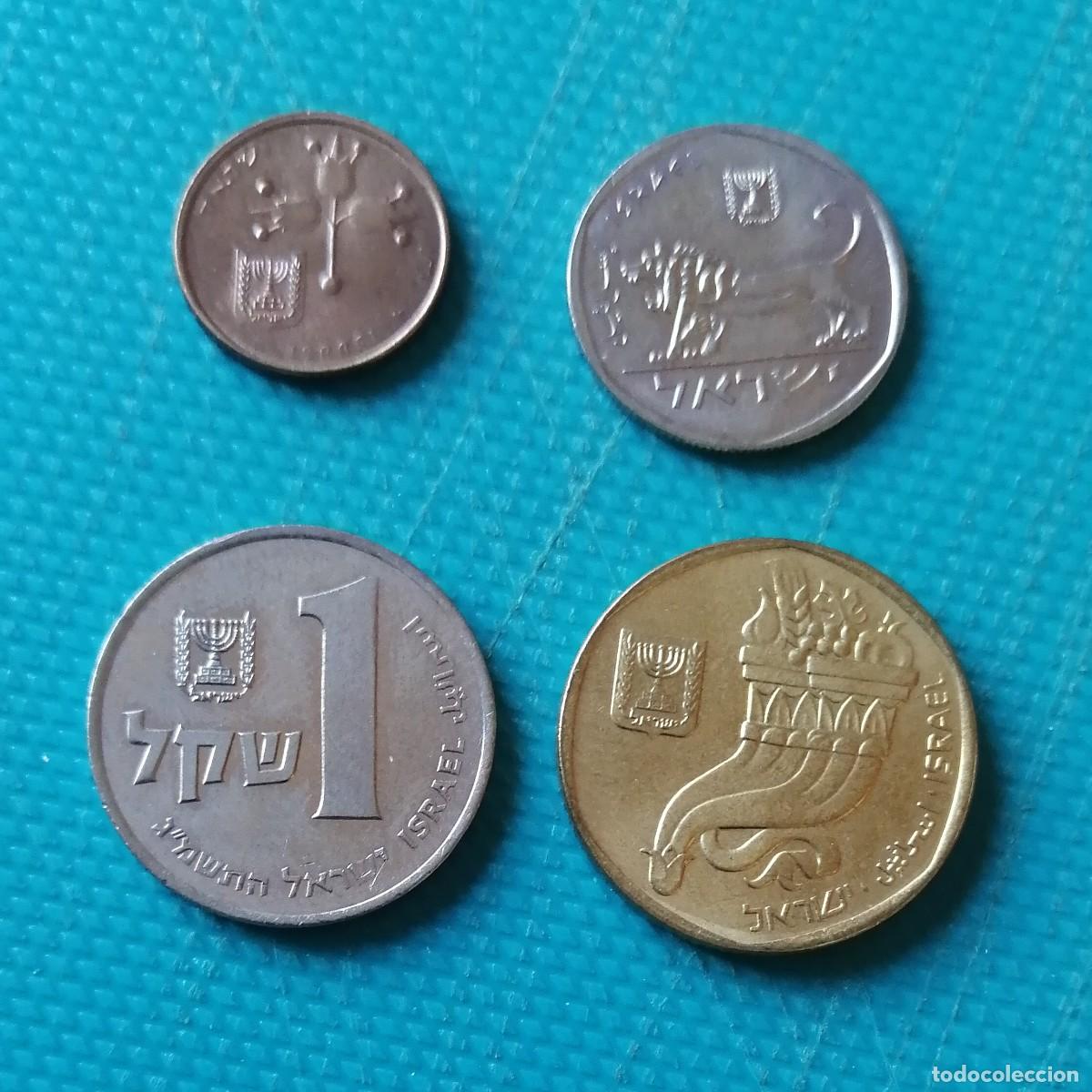 Monedas antiguas de &Aacute;frica: 4 MONEDAS DE ISRAEL - DEL A&Ntilde;O 1978 - 040AUK - Foto 1