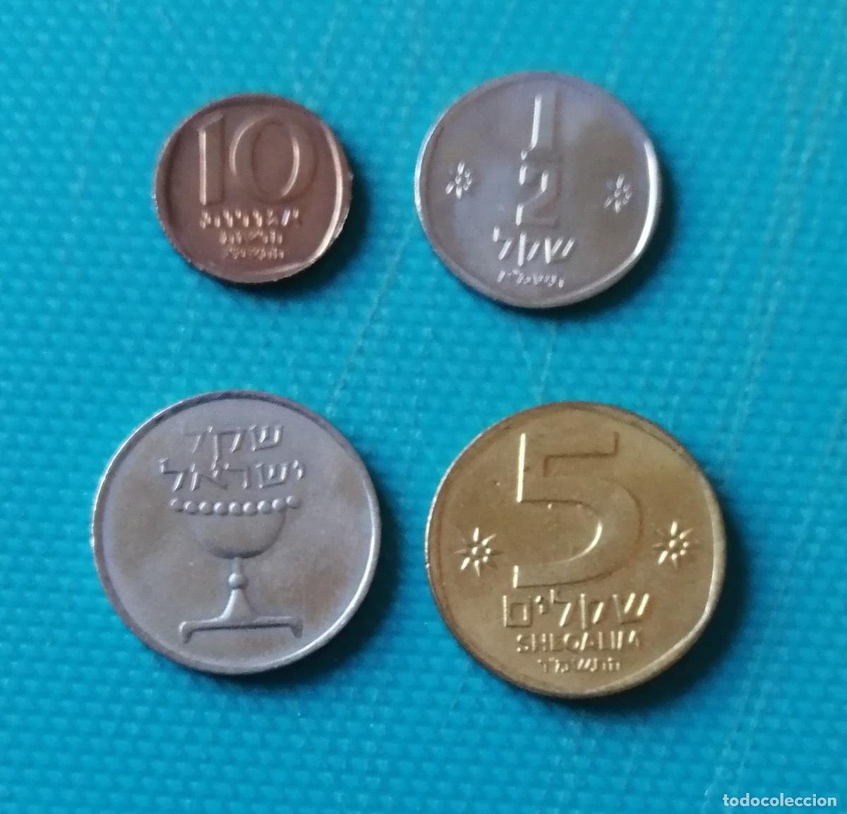 Monedas antiguas de &Aacute;frica: 4 MONEDAS DE ISRAEL - DEL A&Ntilde;O 1978 - 040AUK - Foto 2