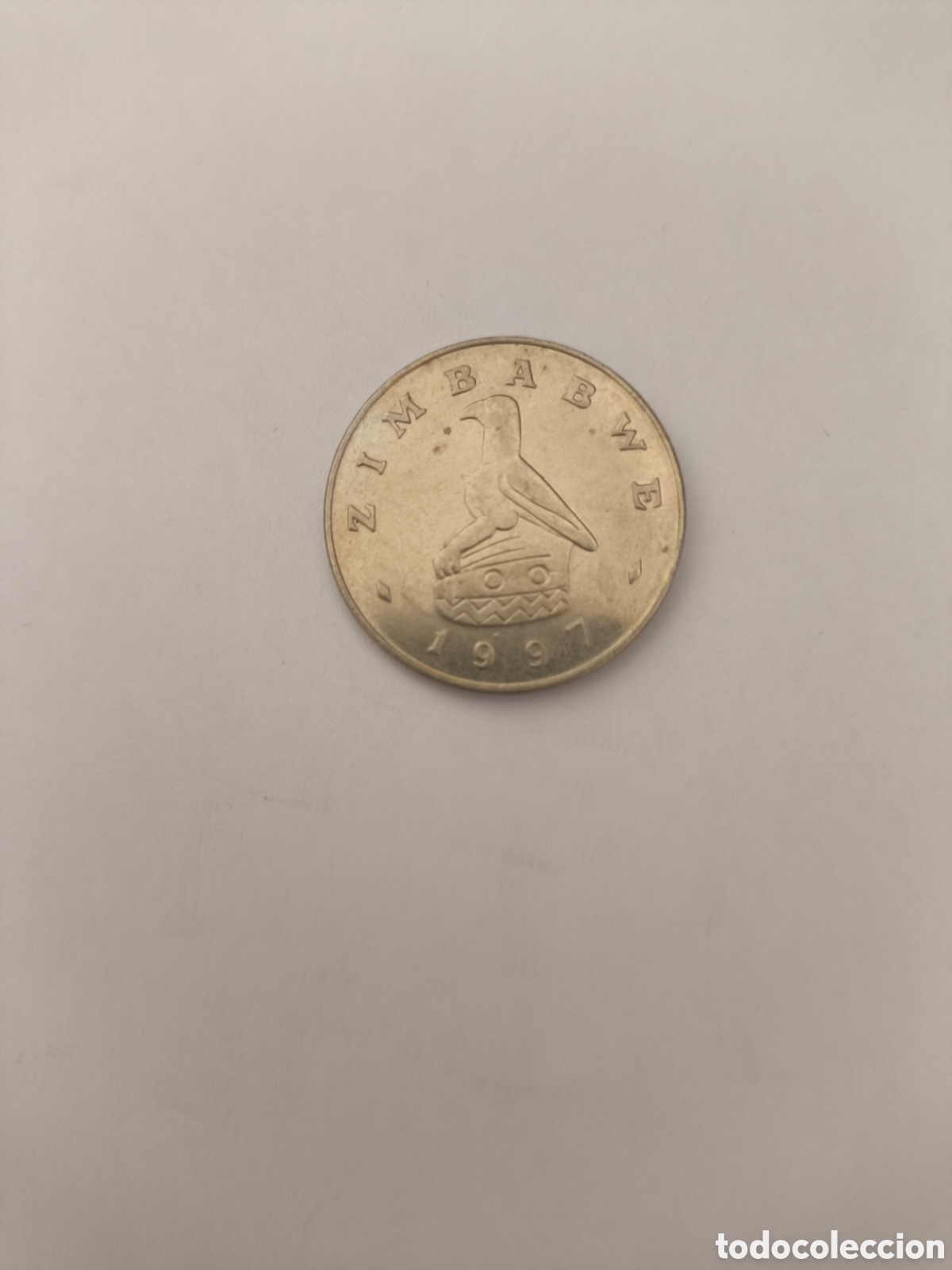Monedas antiguas de &Aacute;frica: 1Dolar Zimbabue 1997 - Foto 2
