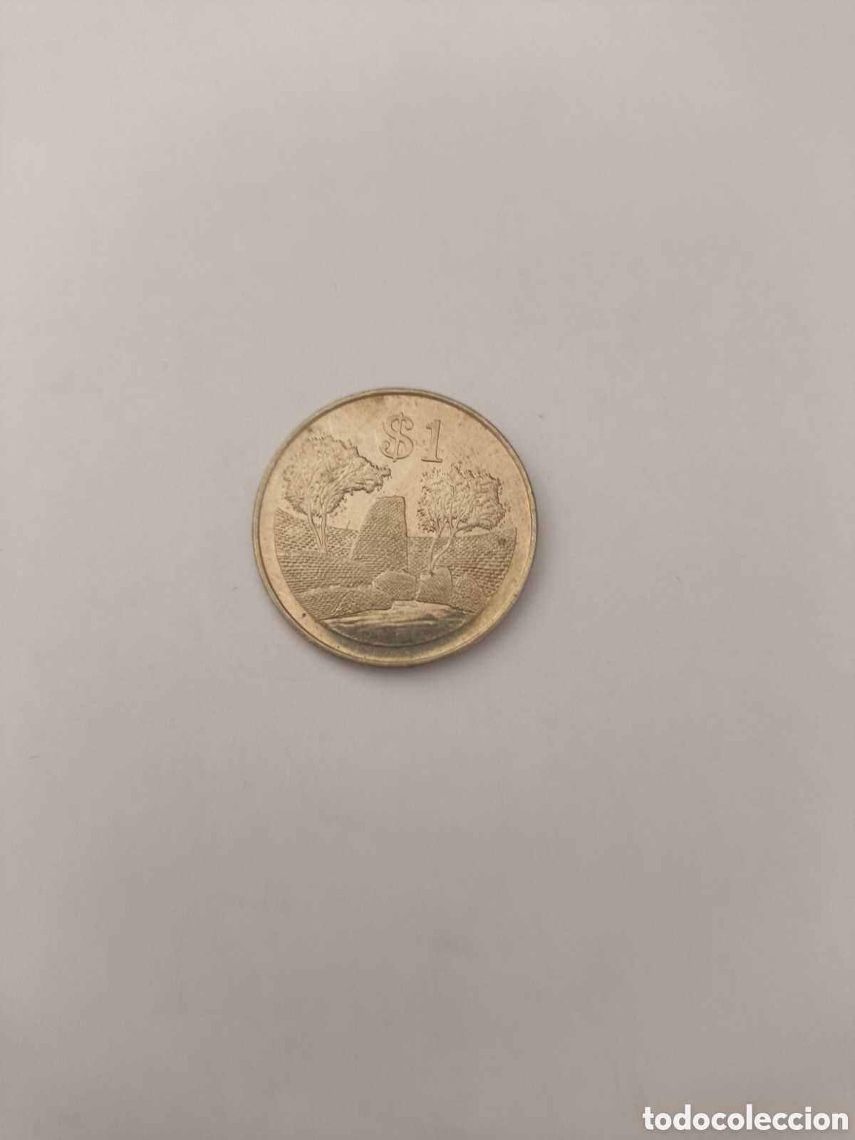 Monedas antiguas de &Aacute;frica: 1Dolar Zimbabue 1997 - Foto 1