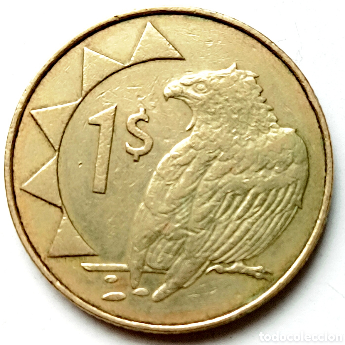 Monedas antiguas de &Aacute;frica: Rep&uacute;blica de Namibia, 1 dollar de 1993 - Foto 1