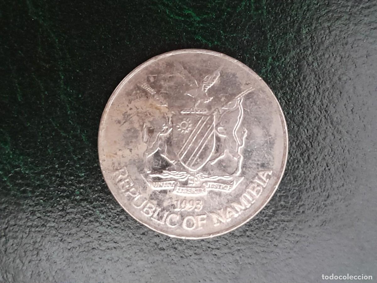 Monedas antiguas de &Aacute;frica: MONEDA NAMIBIA 50 CENTIMOS A&Ntilde;O 1993 - Foto 1