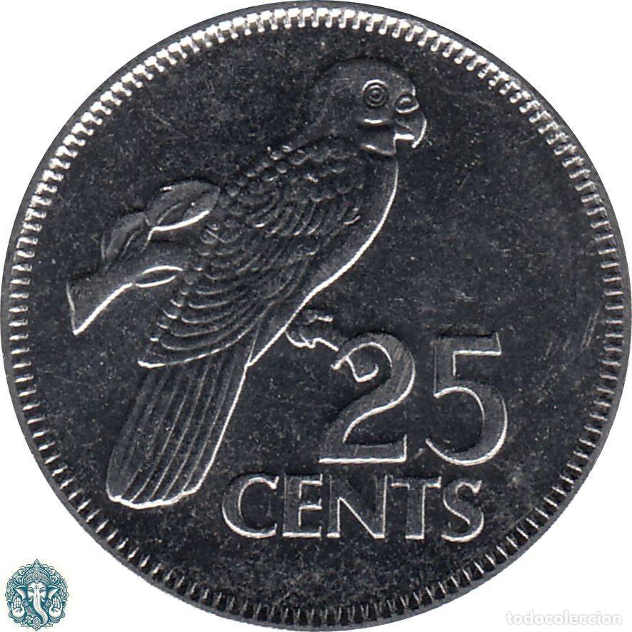 Monedas antiguas de &Aacute;frica: SEYCHELLES 25 Centavos 2012 KM#49a - Foto 1