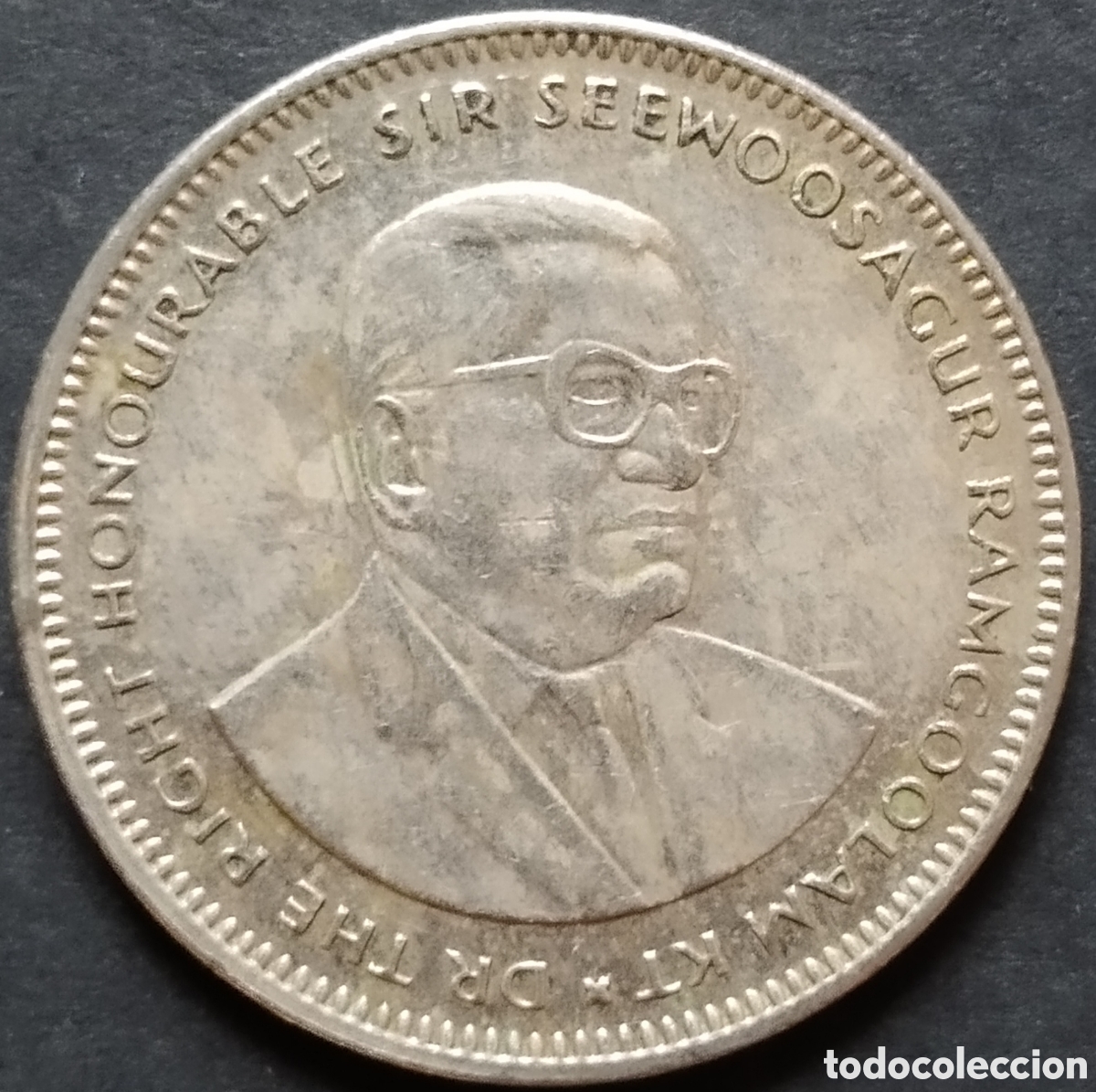 Monedas antiguas de &Aacute;frica: MONEDA - MAURICIO 1 RUPIA 2002 - Foto 2
