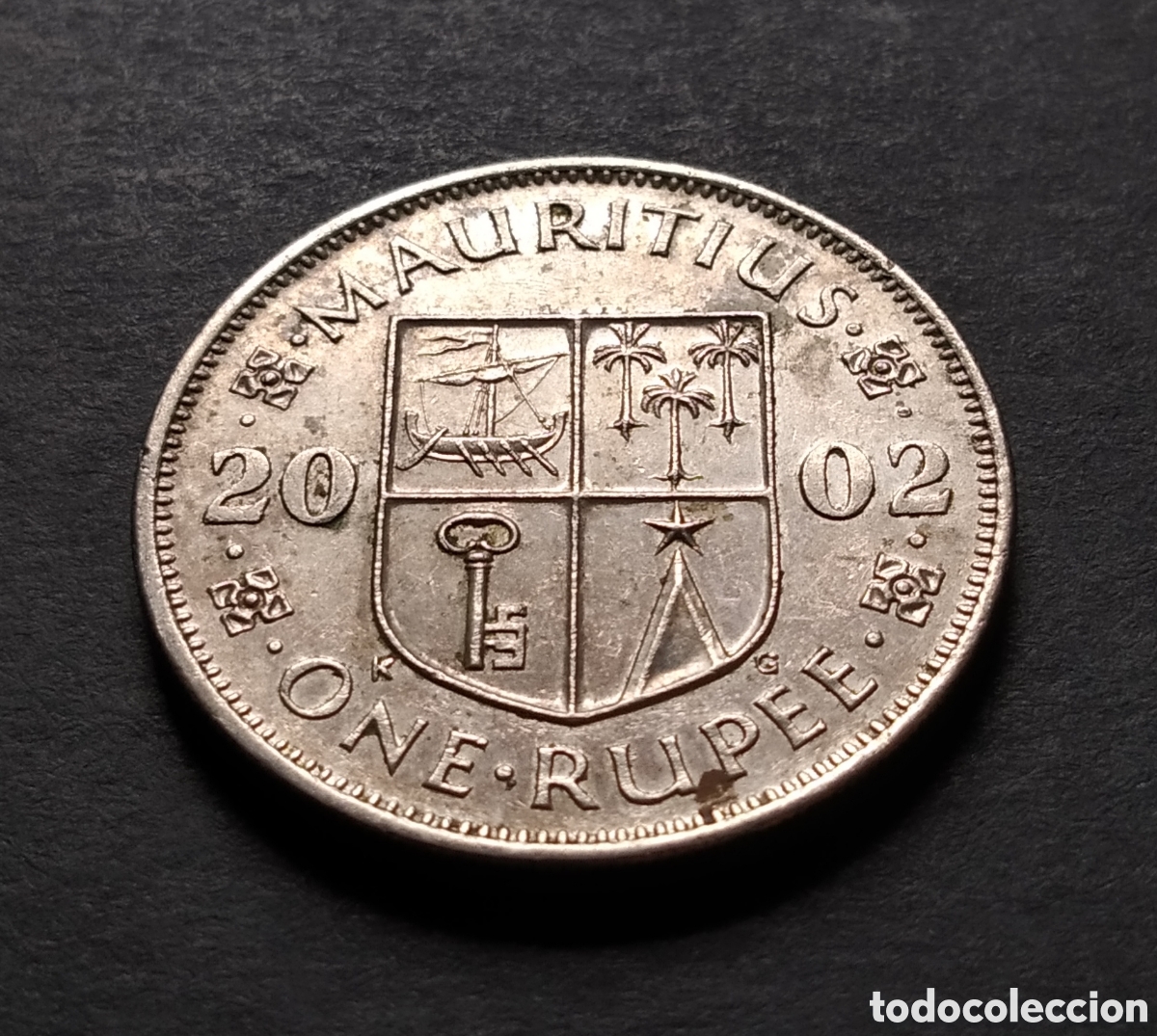 Monedas antiguas de &Aacute;frica: MONEDA - MAURICIO 1 RUPIA 2002 - Foto 3