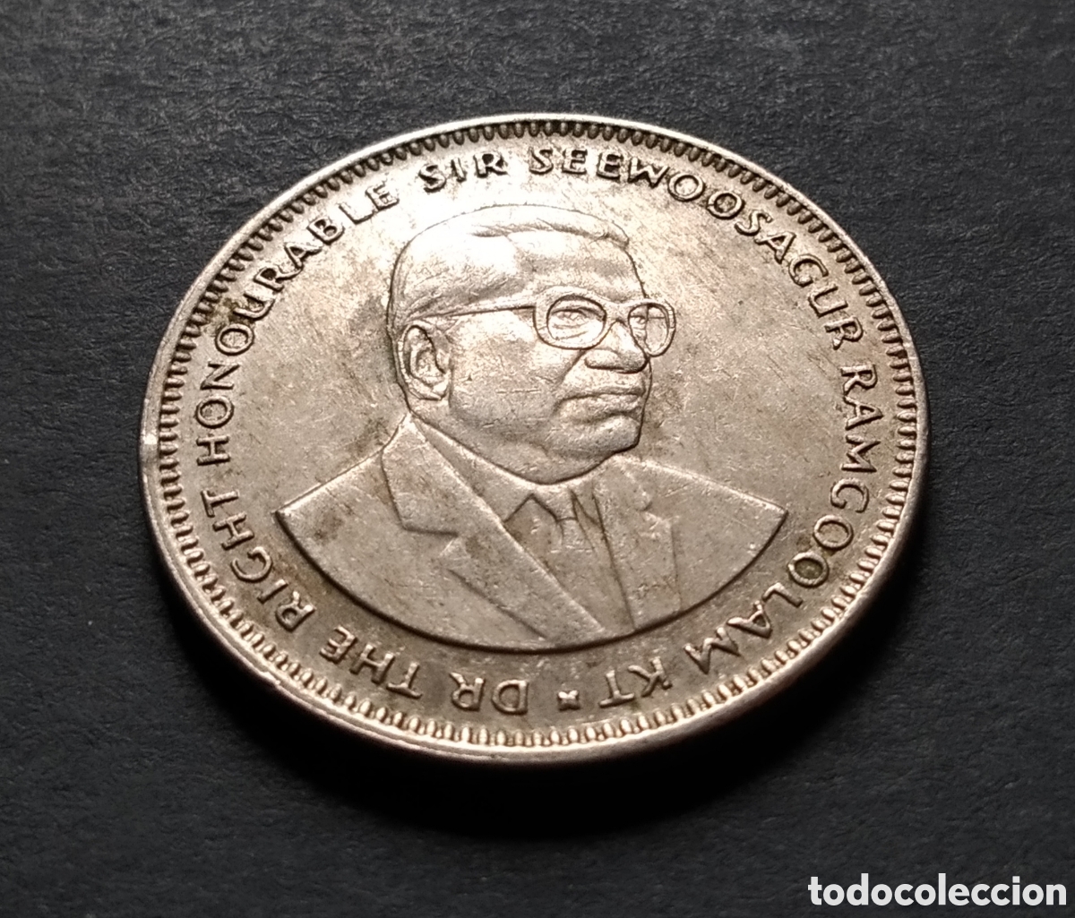 Monedas antiguas de &Aacute;frica: MONEDA - MAURICIO 1 RUPIA 2002 - Foto 4