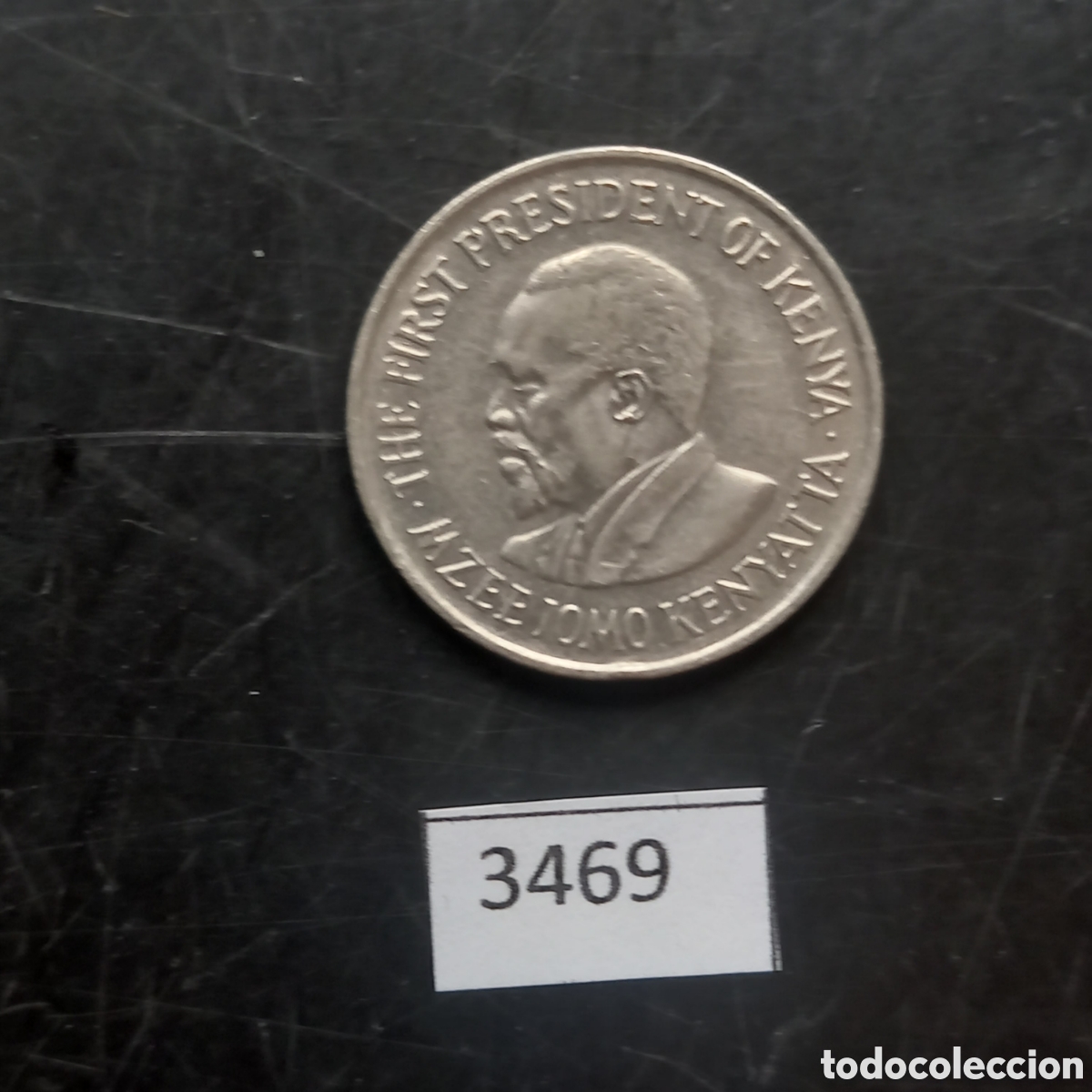 Monedas antiguas de &Aacute;frica: Kenya 50 c&eacute;ntimos 1978 - Foto 1