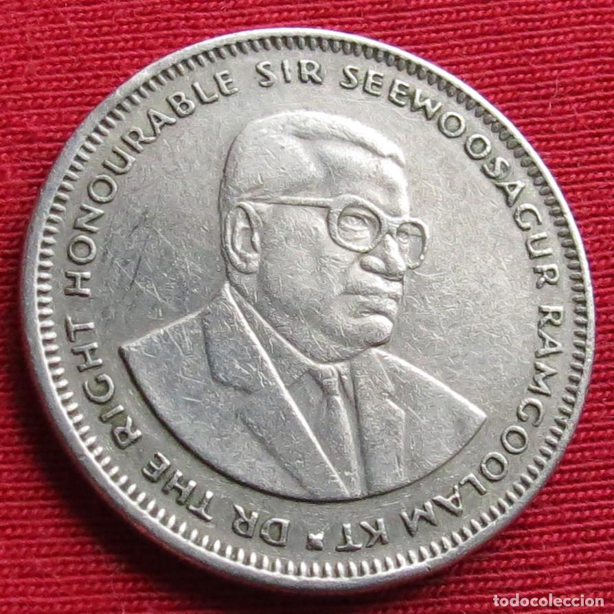 Monedas antiguas de &Aacute;frica: Mauricio 1 rupee 2002 Mauritius #2 - Foto 2