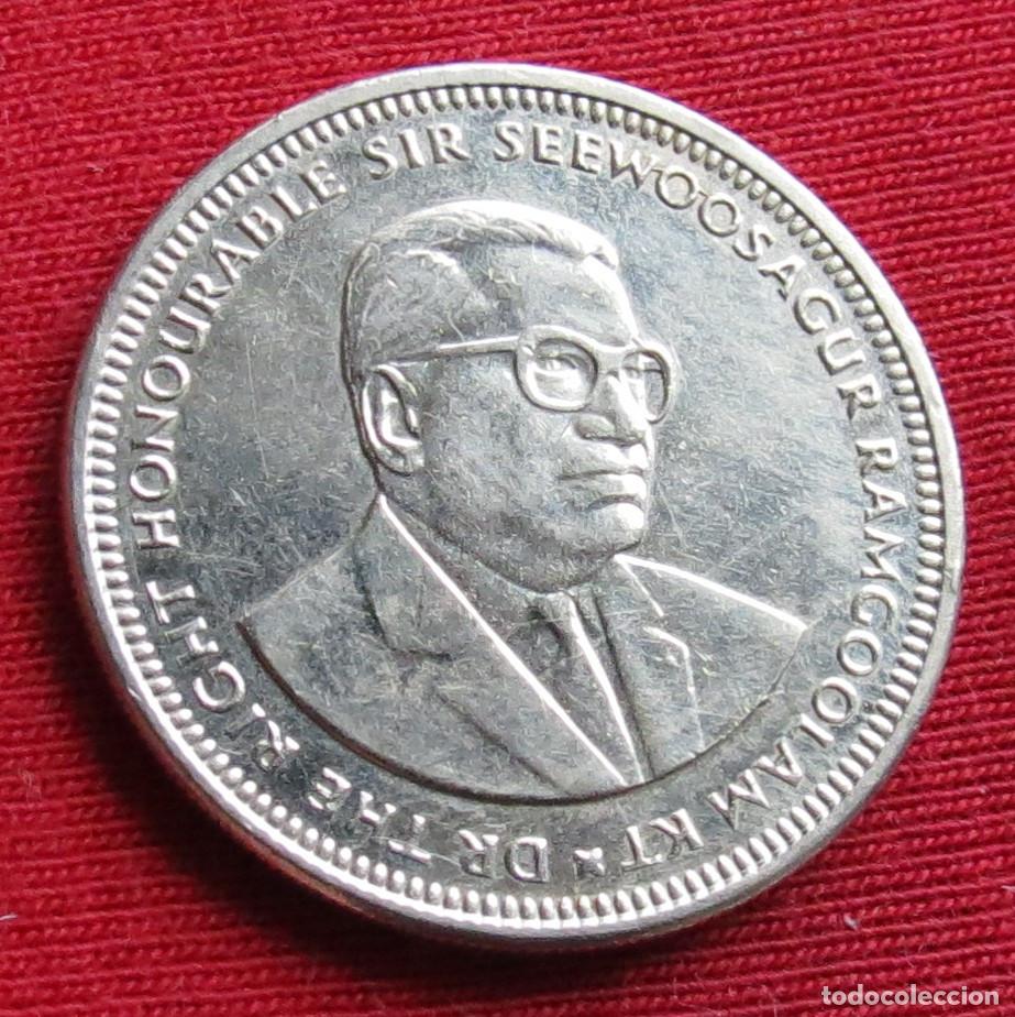 Monedas antiguas de &Aacute;frica: Mauricio 1 rupee 2016 Mauritius #2 - Foto 2