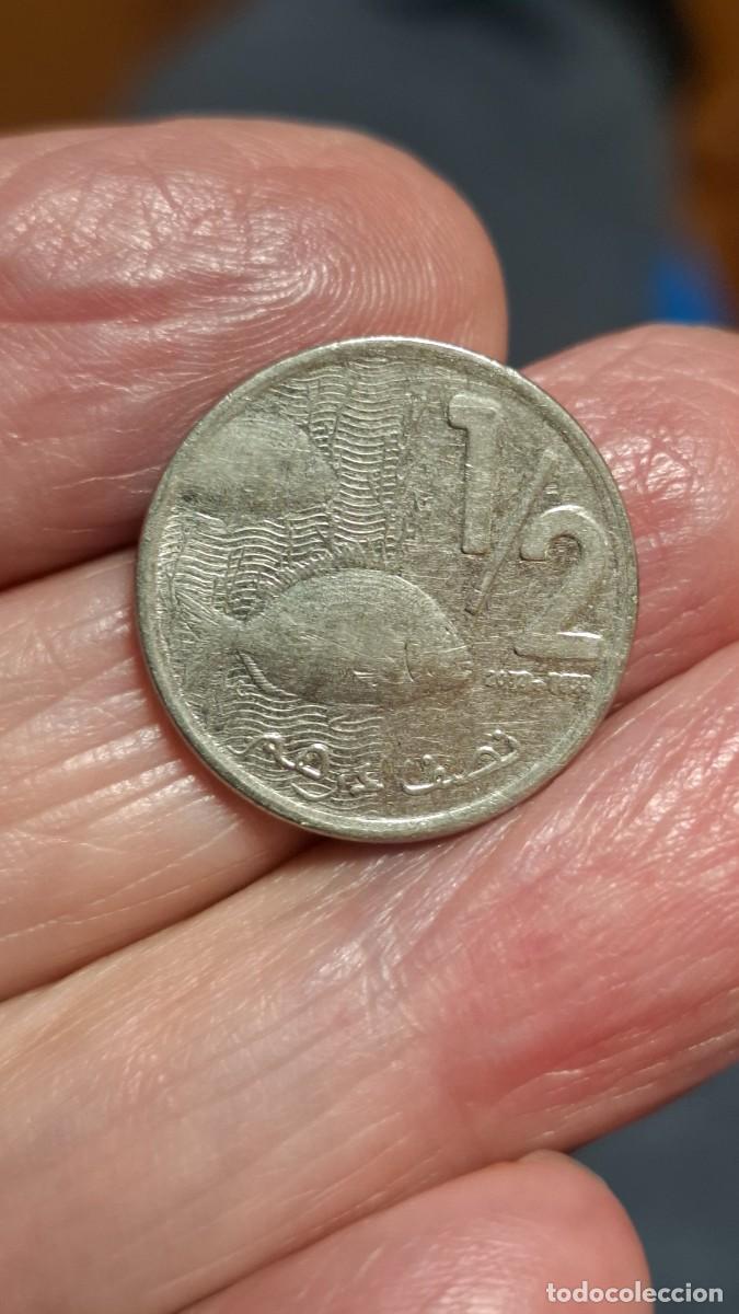 Monedas antiguas de &Aacute;frica: MONEDA DE MARRUECOS DE 1/2 DIRHAM DEL 2012 - Foto 2