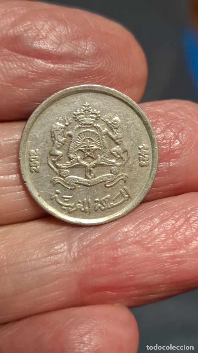 Monedas antiguas de &Aacute;frica: MONEDA DE MARRUECOS DE 1/2 DIRHAM DEL 2002 - Foto 1