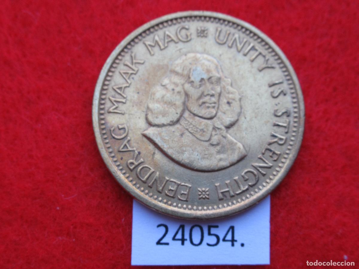 Monedas antiguas de &Aacute;frica: Sudafrica 1/2 c&eacute;ntimo 1961 - Foto 1