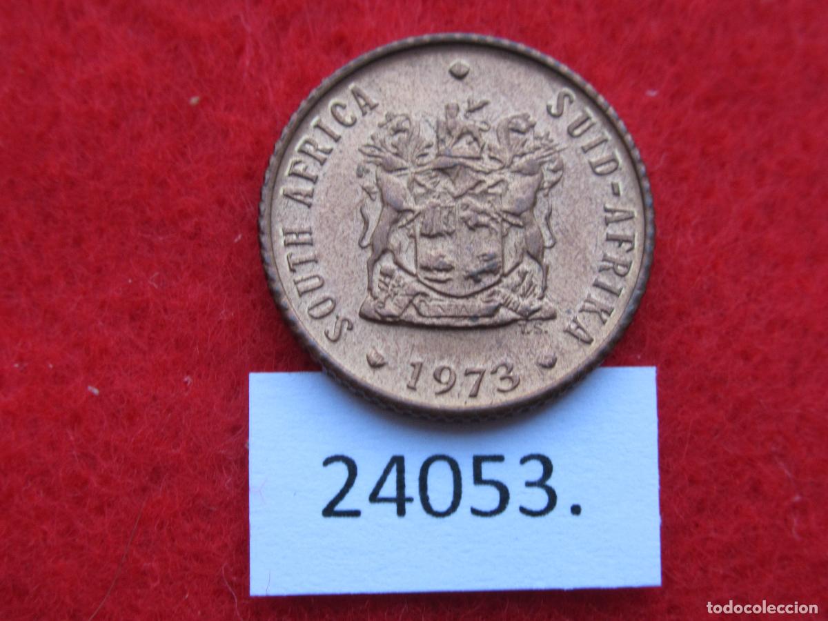 Monedas antiguas de &Aacute;frica: Sudafrica 1/2 c&eacute;ntimo 1973 - Foto 2