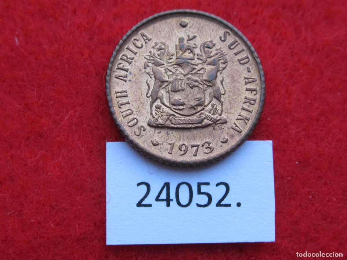 Monedas antiguas de &Aacute;frica: Sudafrica 1/2 c&eacute;ntimo 1973 - Foto 2