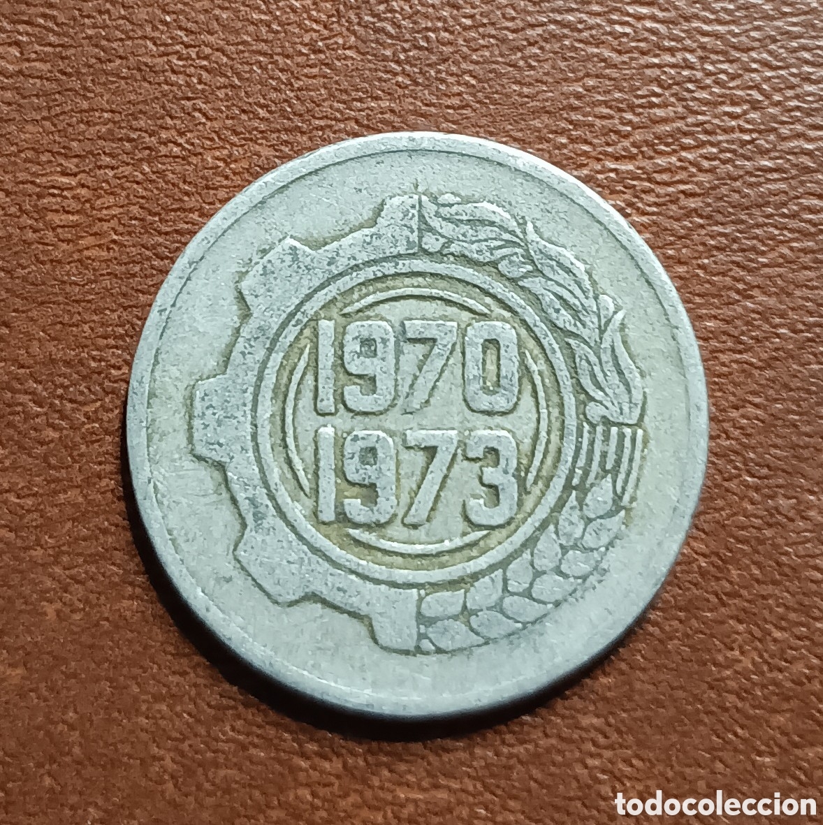 Monedas antiguas de &Aacute;frica: 5 CENTIMOS 1970/1973 - ARGELIA - Foto 1