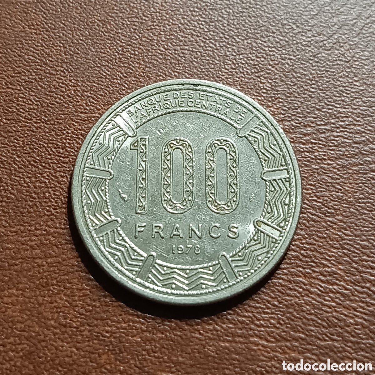 Monedas antiguas de &Aacute;frica: 100 FRANCOS 1978 EBC - GAB&Oacute;N - Foto 2