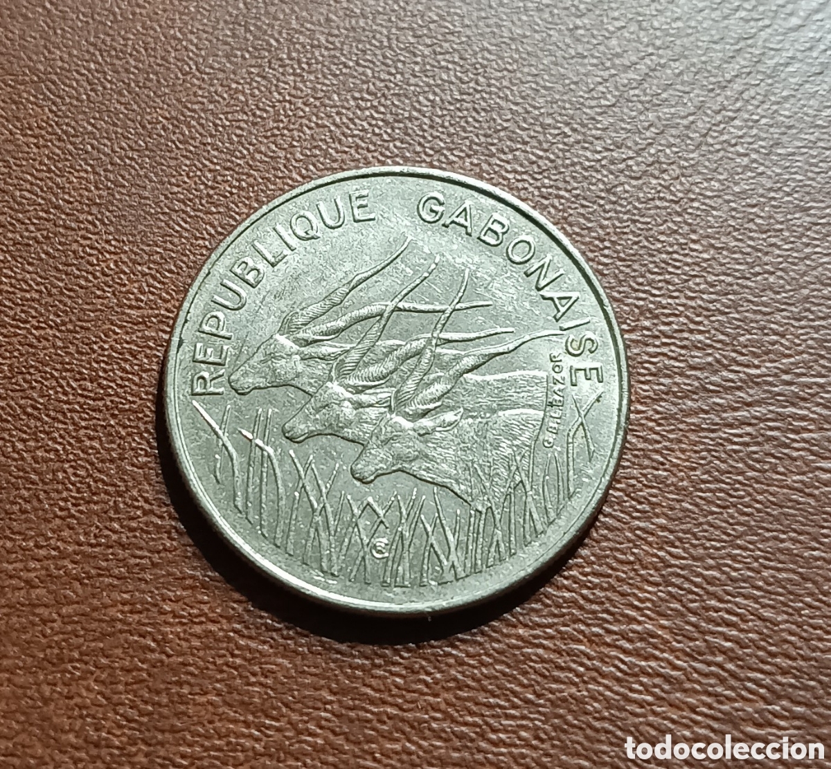 Monedas antiguas de &Aacute;frica: 100 FRANCOS 1978 EBC - GAB&Oacute;N - Foto 1