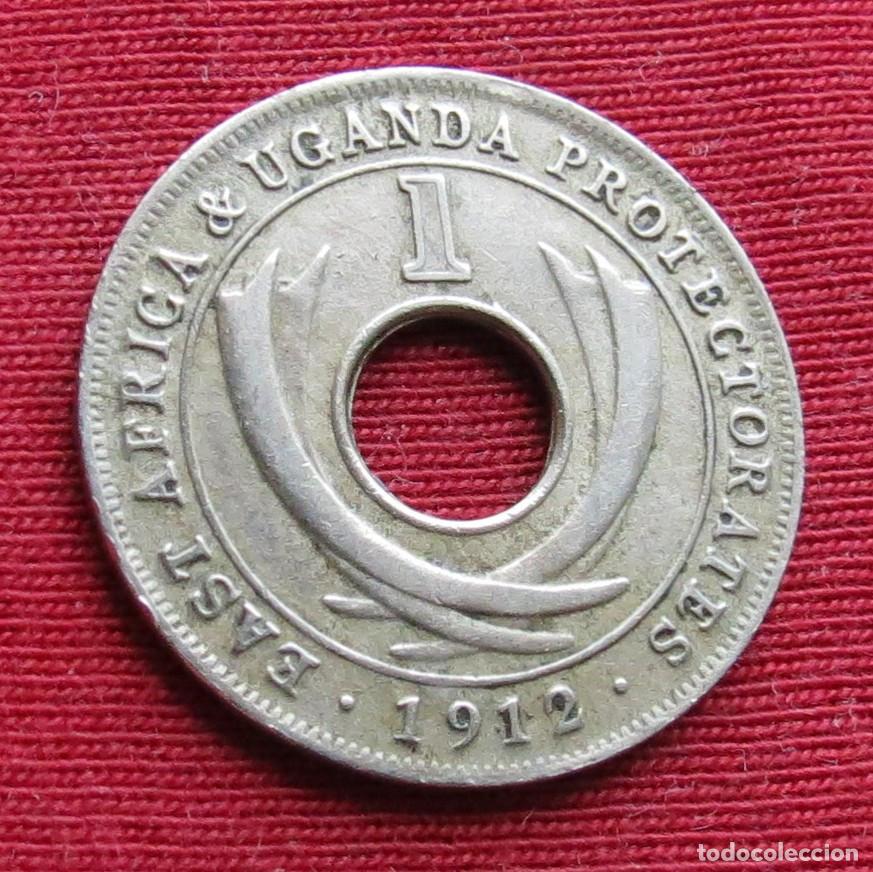 Monedas antiguas de &Aacute;frica: Uganda protectorado 1 cent 1912 - Foto 1