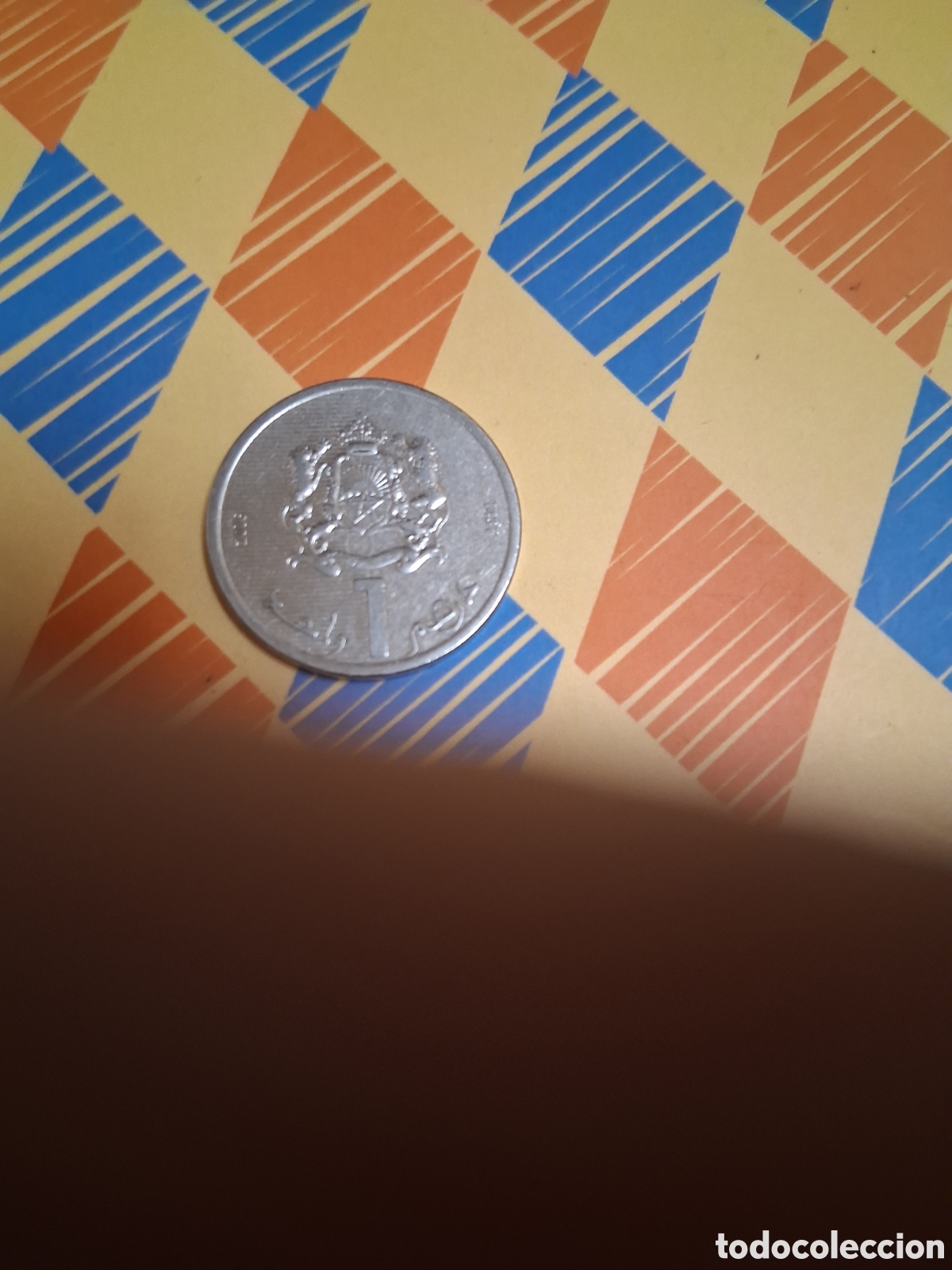 Monedas antiguas de &Aacute;frica: 1 dirham 2016 1437 moneda marroqui - Foto 2