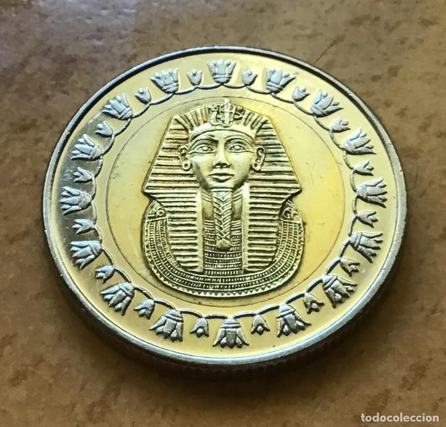 Monedas antiguas de &Aacute;frica: 1 libra de Egipto. A&ntilde;o 2007 - Foto 1