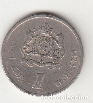 Monedas antiguas de &Aacute;frica: MARRUECOS. 1403 - 2002. 1 DIRHAM. - Foto 1