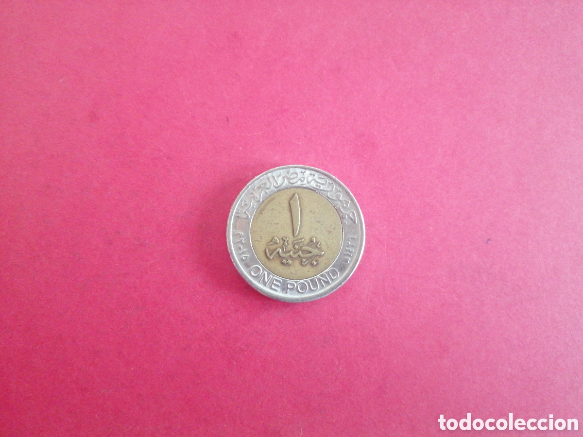 Monedas antiguas de &Aacute;frica: 1 libra de Egipto 2015 - Foto 2