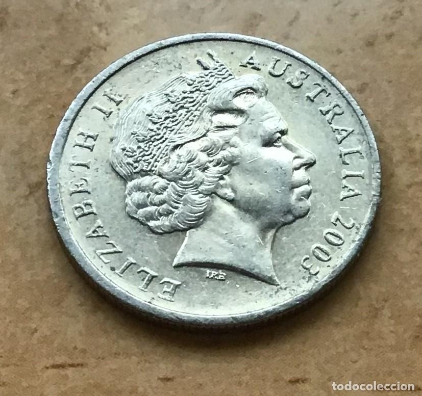 Monedas antiguas de &Aacute;frica: 5 centavos de Australia. A&ntilde;o 2003 - Foto 2