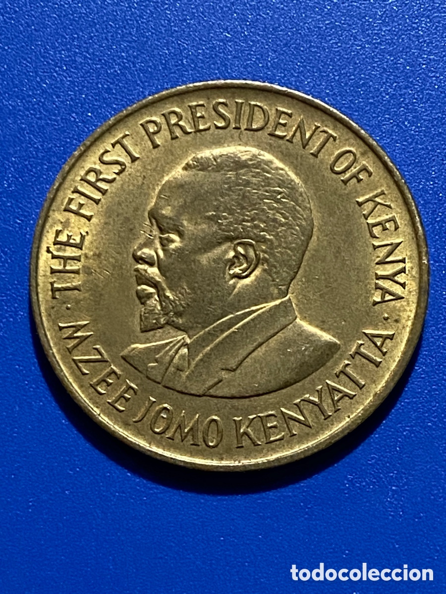 Monedas antiguas de &Aacute;frica: Kenia 10 cent 1978 moneda - Foto 1