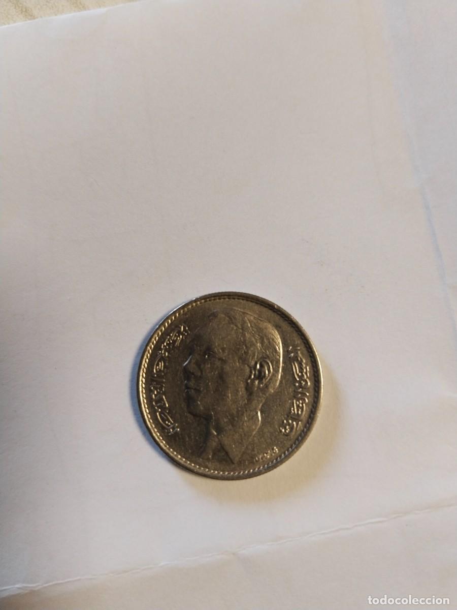 Monedas antiguas de &Aacute;frica: Marruecos 1 dirham 1965 - Foto 1