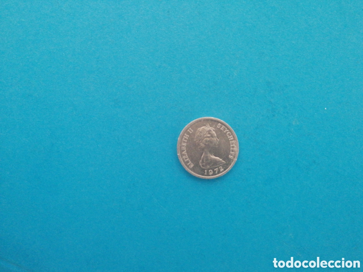 Monedas antiguas de &Aacute;frica: 1 cent de Seychelles 1972 - Foto 1