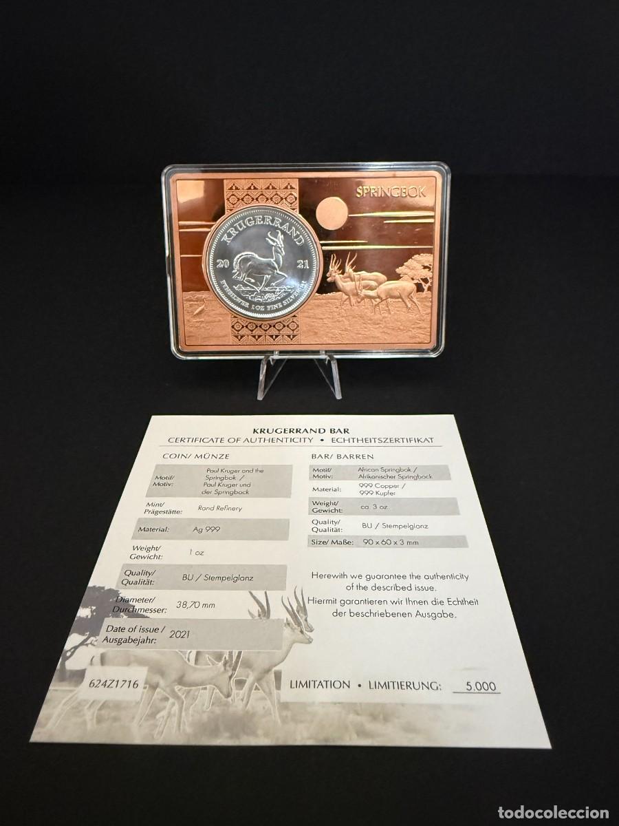 Monedas antiguas de &Aacute;frica: set de colecci&oacute;n Krugerrand 2021 - Foto 3