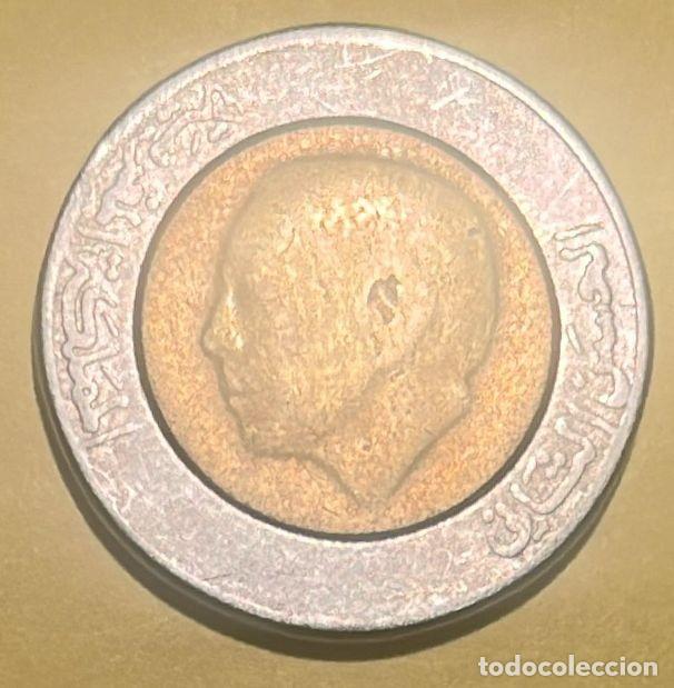 Monedas antiguas de &Aacute;frica: MARRUECOS 5 DIRHAM 1987 - Foto 1