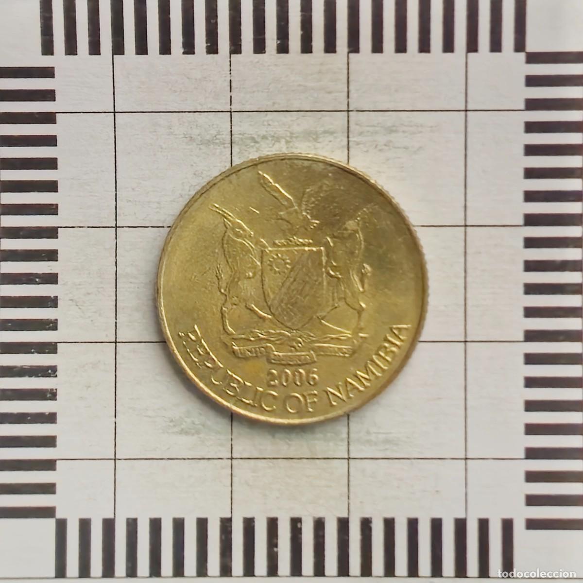 Monedas antiguas de &Aacute;frica: 1 DOLAR, NAMIBIA. 2006. (KM#4). - Foto 2