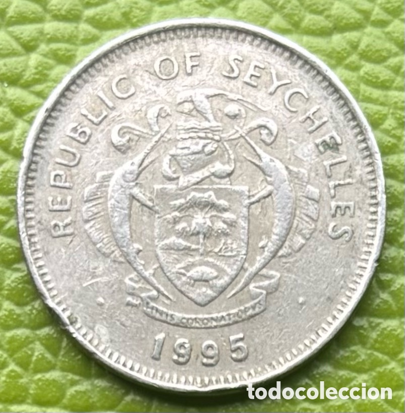 Monedas antiguas de &Aacute;frica: SEYCHELLES. UNA RUPIA. 1995. - Foto 1