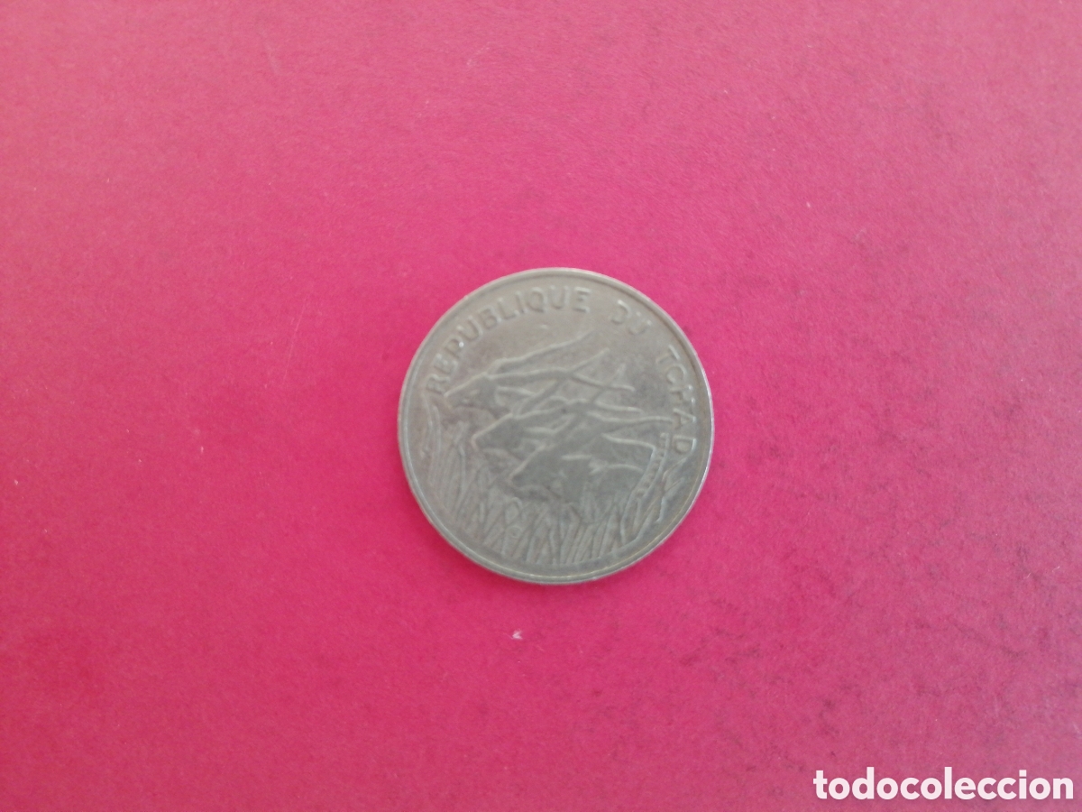Monedas antiguas de &Aacute;frica: 100 francos de Chad Tchad 1972 - Foto 1