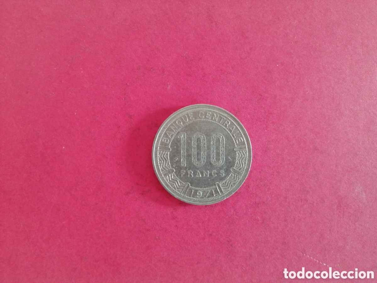 Monedas antiguas de &Aacute;frica: 100 francos de Congo 1971 - Foto 2