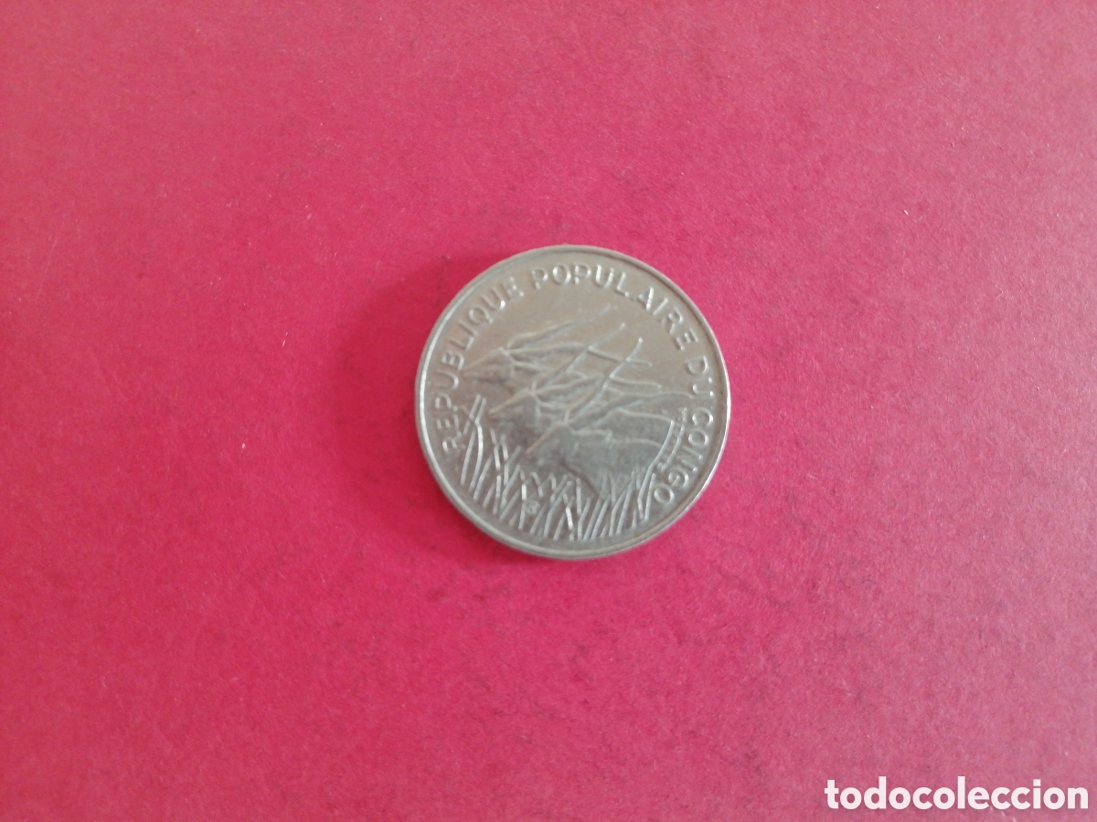 Monedas antiguas de &Aacute;frica: 100 francos de Congo 1971 - Foto 1