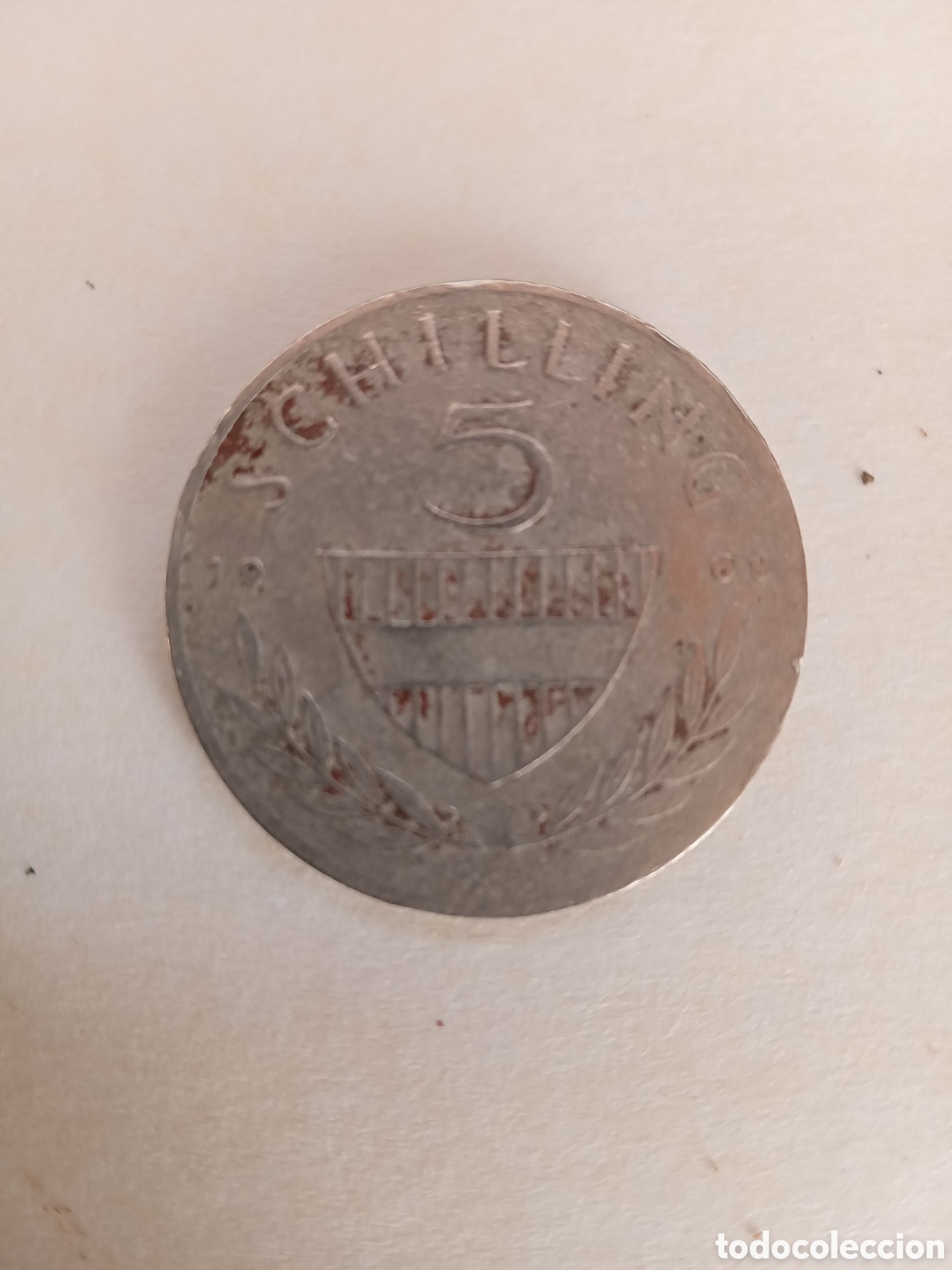 Monedas antiguas de &Aacute;frica: Moneda de 5 chelines - Foto 2